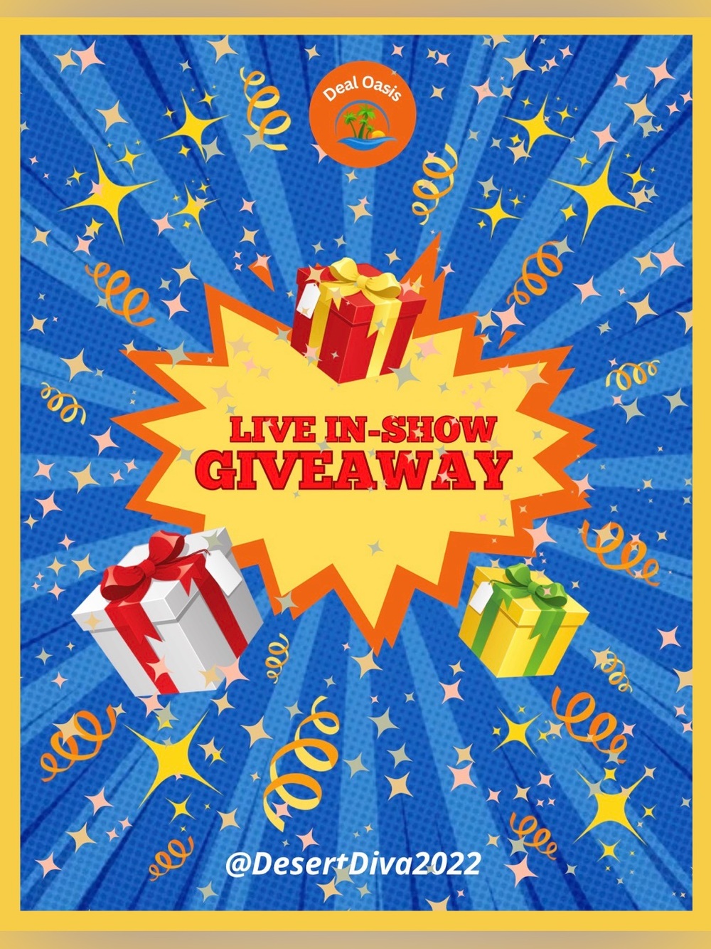 LIVE! SHOW GIVEAWAY & FREE SHIPPING